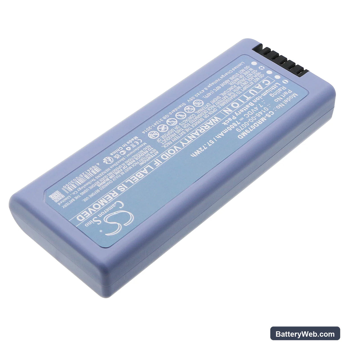 Mindray Duo Monitor Replacement Battery, 7.4V, 7800mAh, Li-ion 2