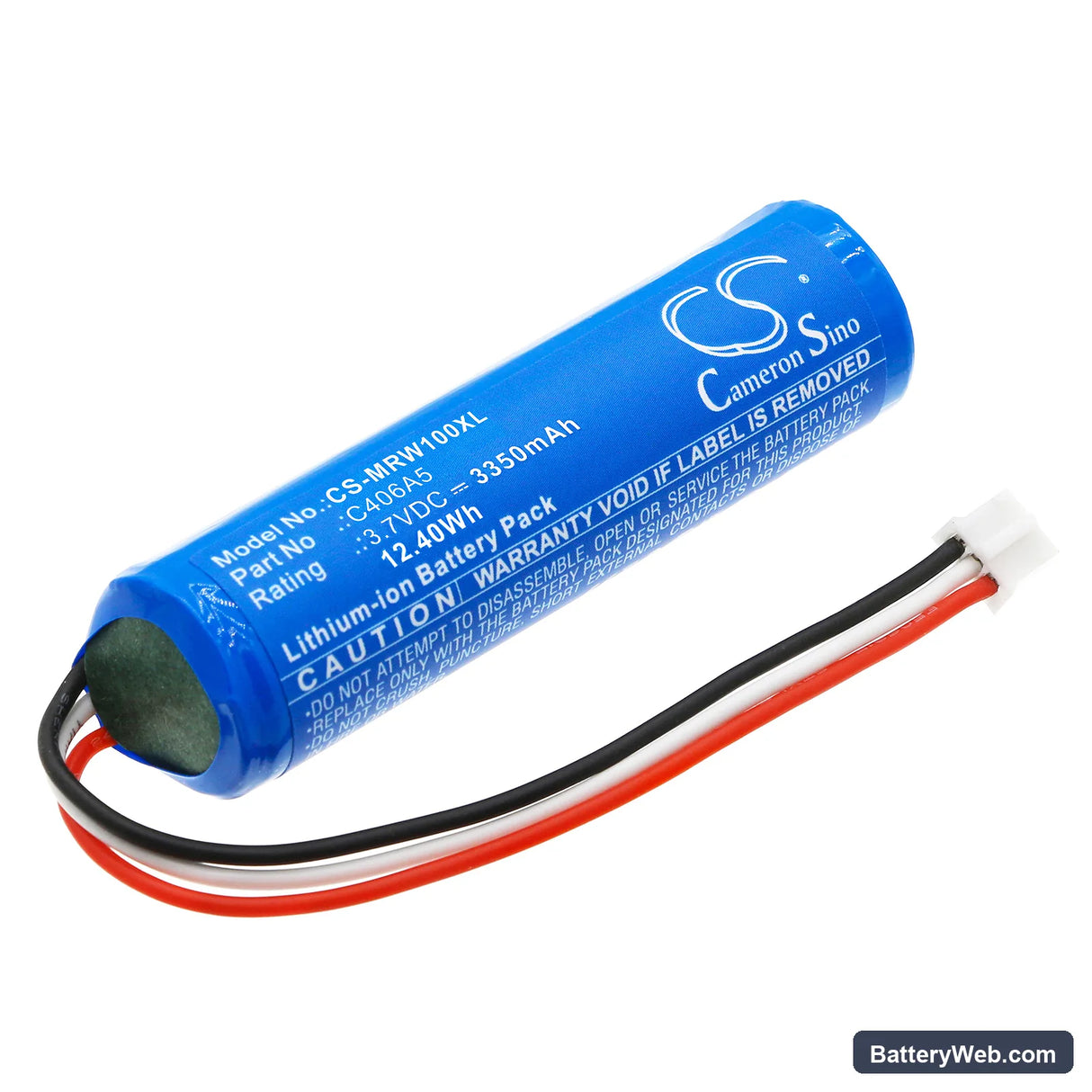 Marshall Willen Replacement Battery, 3.7V, 3350mAh, Li-ion 1