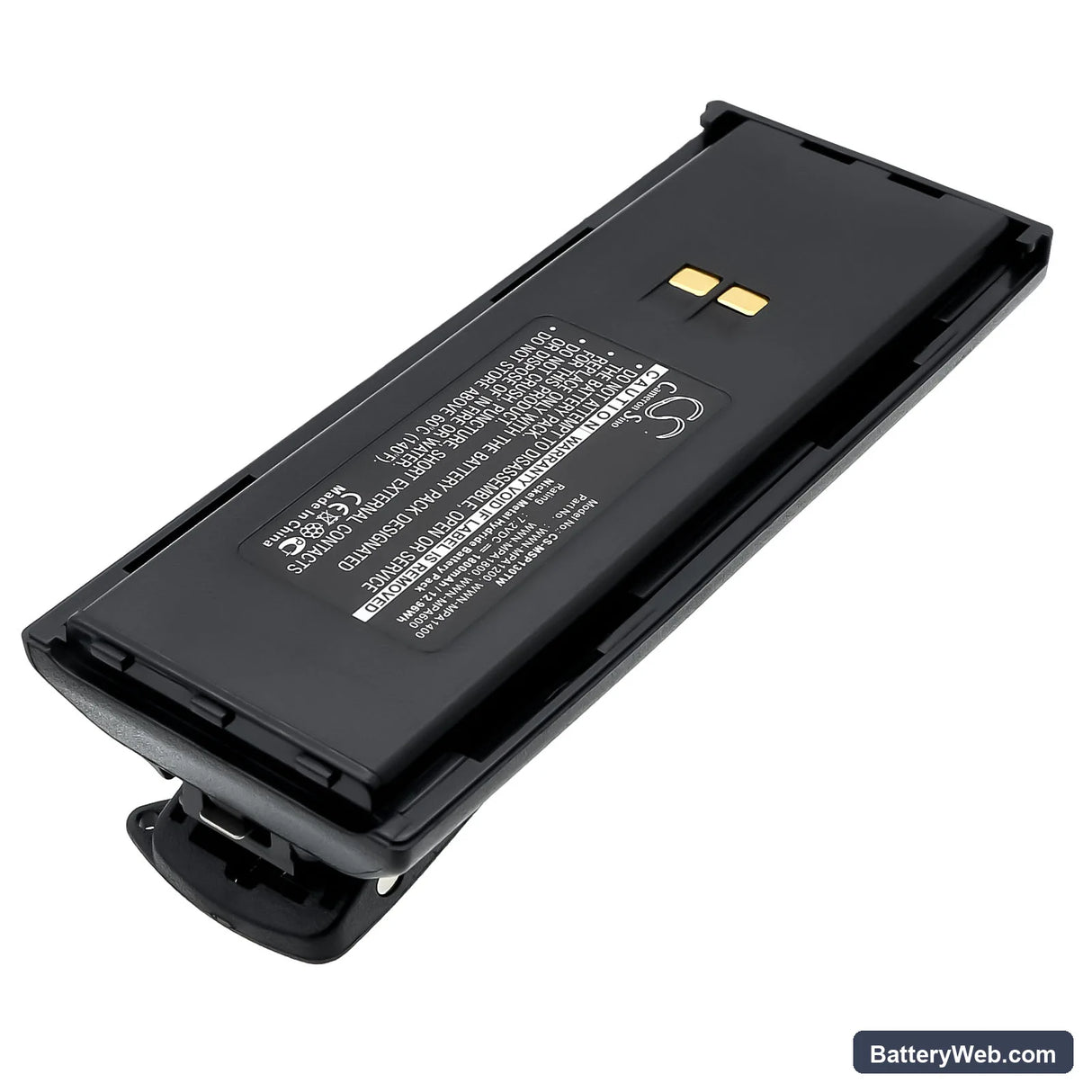 Midland SP130 Replacement Battery, 7.2V, 1800mAh, Ni-MH 2