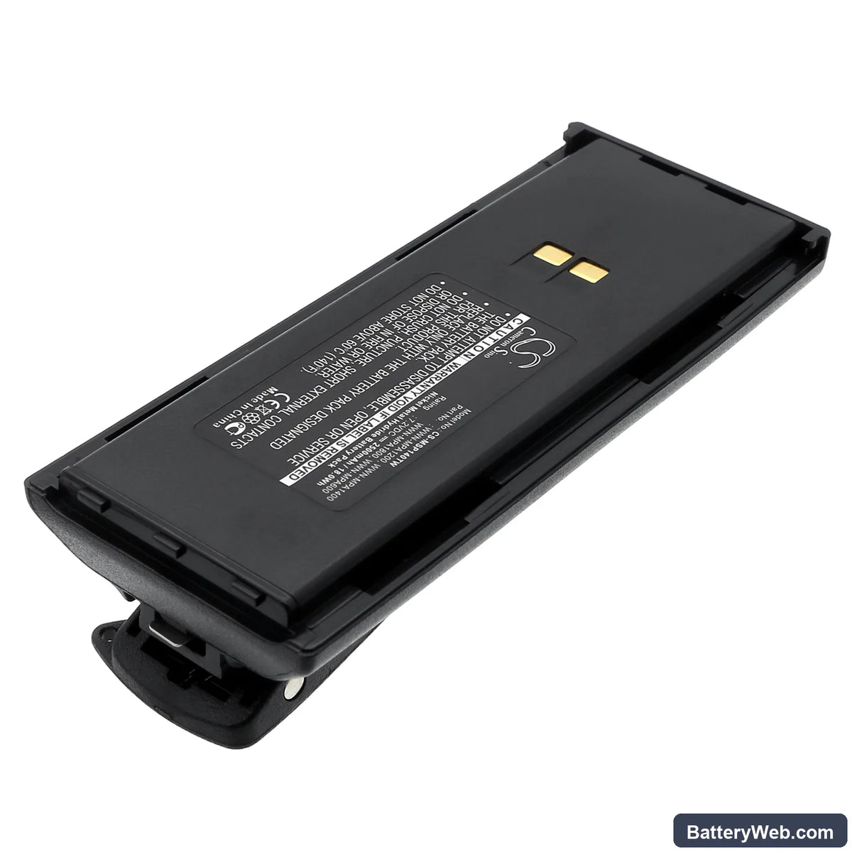 Maxon SP130 Replacement Battery, 7.2V, 2500mAh, Ni-MH 2