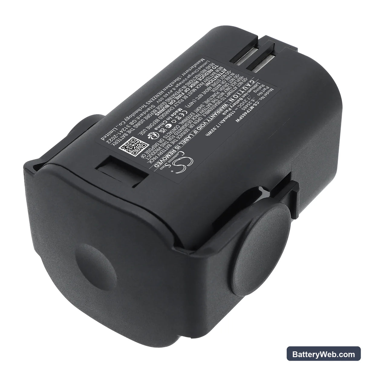 Metabo 6.25485 Replacement Battery, 7.2V, 1100mAh, Li-ion 2