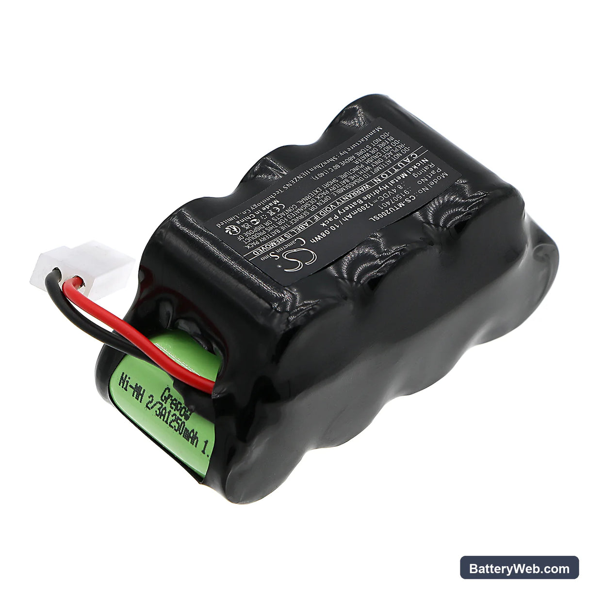 M-Tronic SDT-2000/U Replacement Battery, 8.4V, 1200mAh, Ni-MH 2
