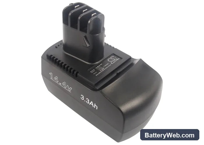 Metabo BSZ 14.4 Replacement Battery, 14.4V, 3300mAh, Ni-MH 1