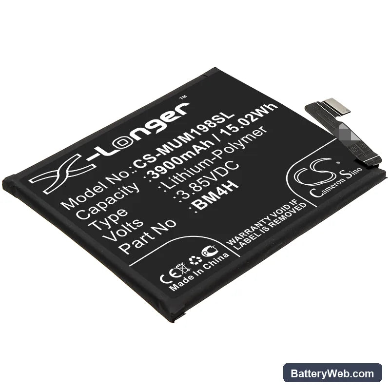 Xiaomi 9 Pro 5G Replacement Battery, 3.85V, 3900mAh, Li-Polymer 1