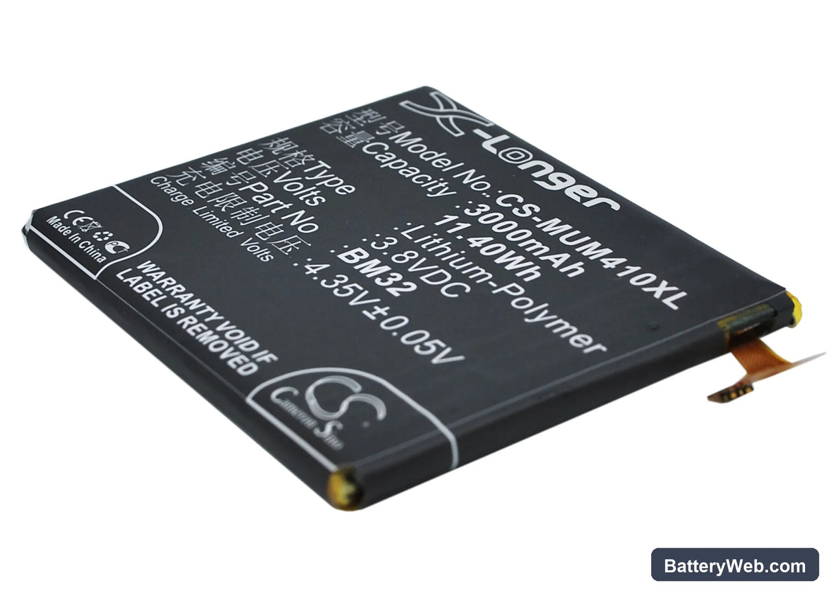 Xiaomi 4 Replacement Battery, 3.8V, 3000mAh, Li-Polymer 1
