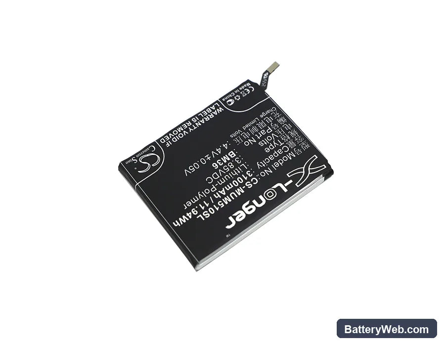Xiaomi Mi 5s Replacement Battery, 3.85V, 3100mAh, Li-Polymer 2
