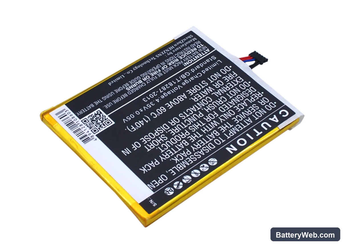 Medion Life X5001 Replacement Battery, 3.8V, 2150mAh, Li-Polymer 4