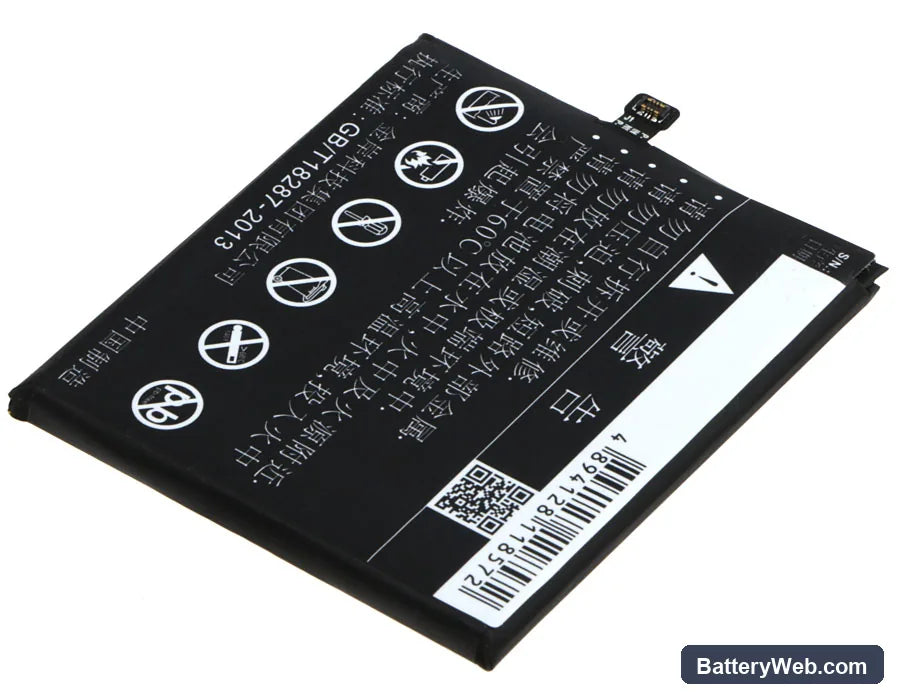MeiZu Pro 6 Replacement Battery, 3.8V, 2500mAh, Li-Polymer 4