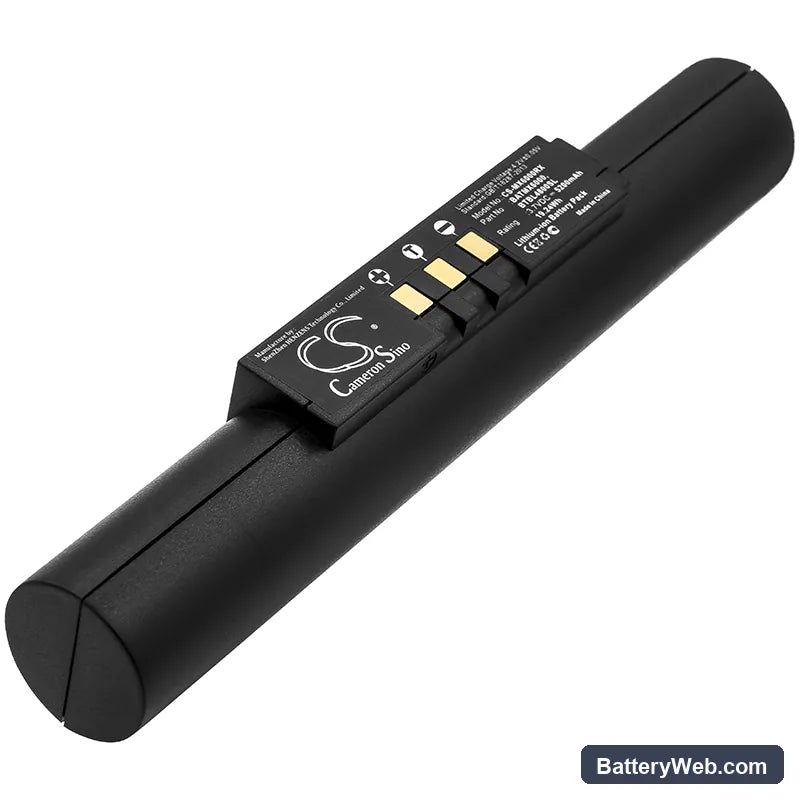 URC UN-MX6000 Replacement Battery, 3.7V, 5200mAh, Li-ion 1
