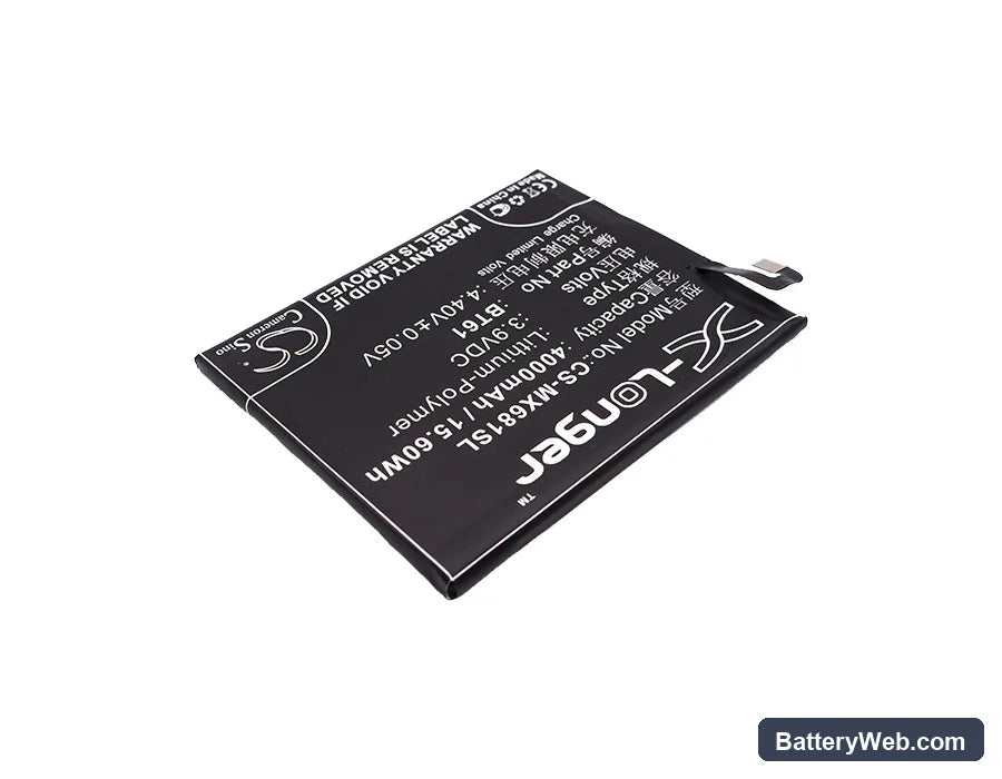 MeiZu L681C Replacement Battery, 3.9V, 4000mAh, Li-Polymer 2