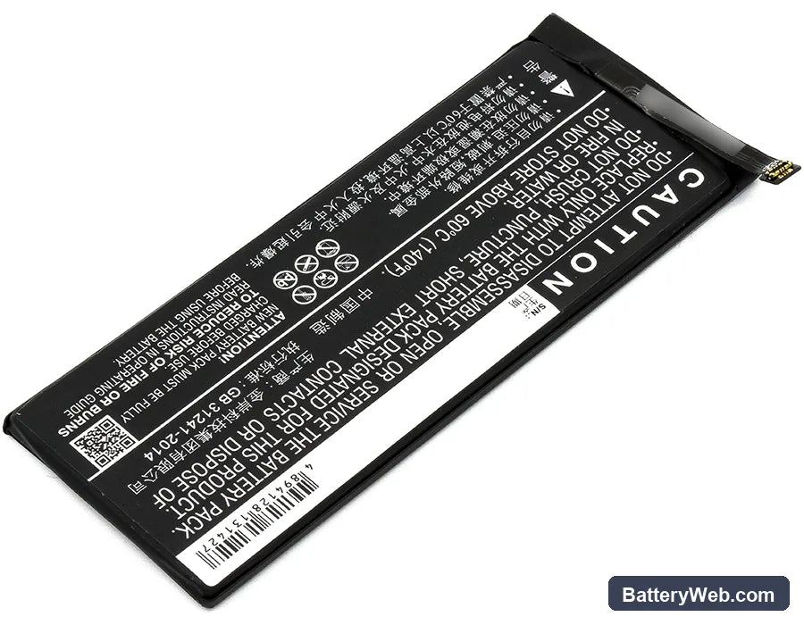 MeiZu Pro 7 Replacement Battery, 3.85V, 2900mAh, Li-Polymer 4