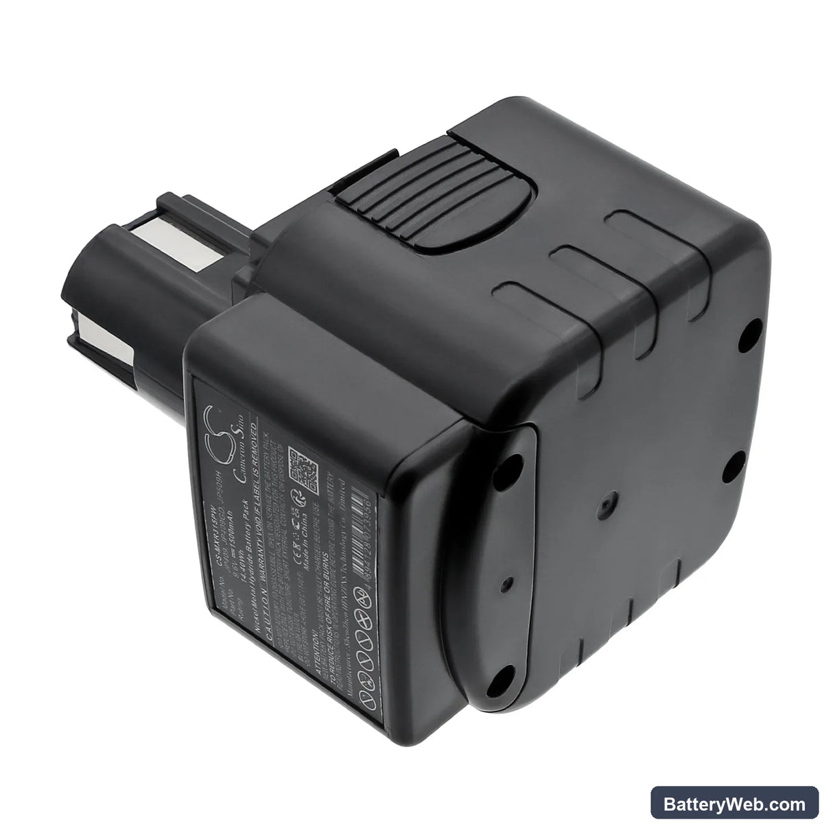 Max Rebar RB215 Replacement Battery, 9.6V, 1500mAh, Ni-MH 3