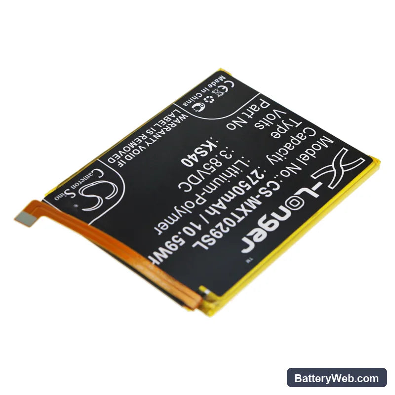 Motorola XT2029-1 Replacement Battery, 3.85V, 2750mAh, Li-Polymer 2