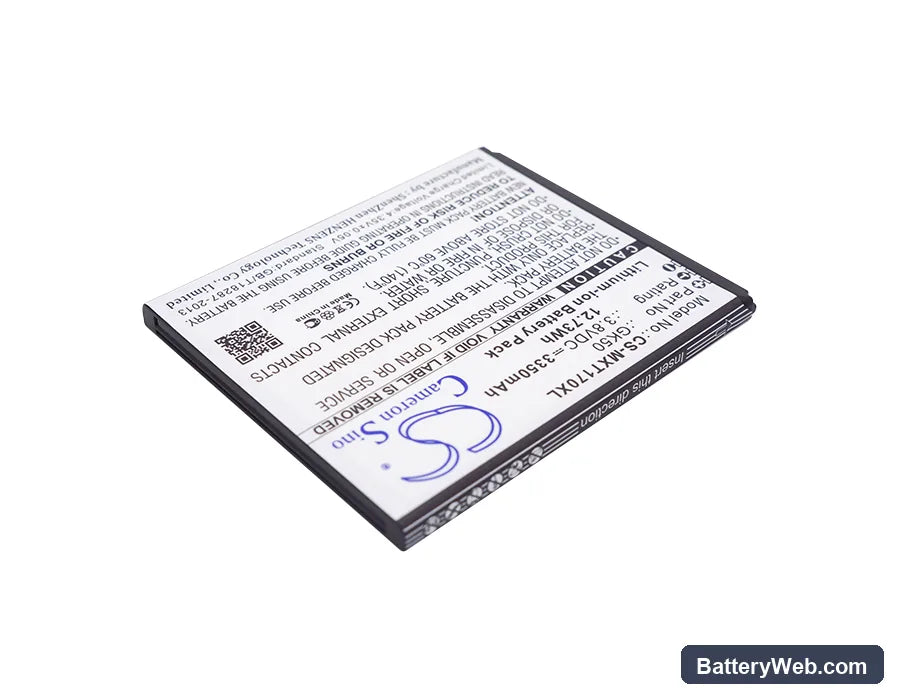 Motorola Moto E Power Replacement Battery, 3.8V, 3350mAh, Li-ion 2