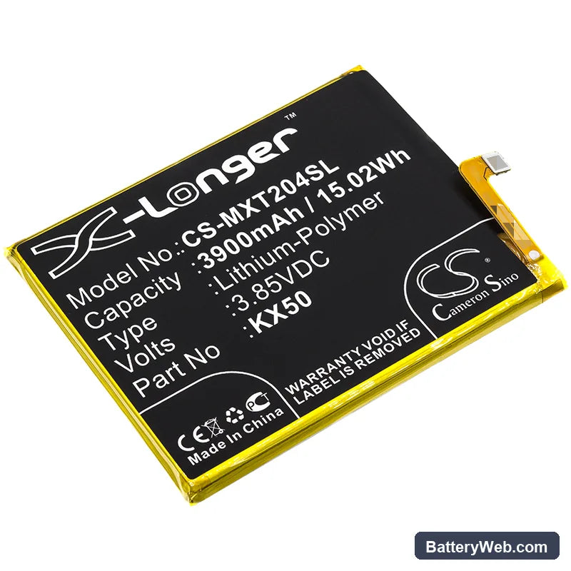 Motorola Moto G Pro Replacement Battery, 3.85V, 3900mAh, Li-Polymer 1