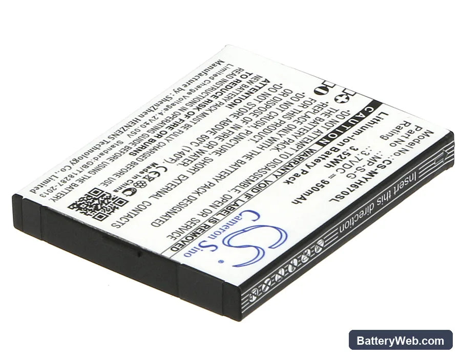 MyPhone 6670 City Replacement Battery, 3.7V, 950mAh, Li-ion 2