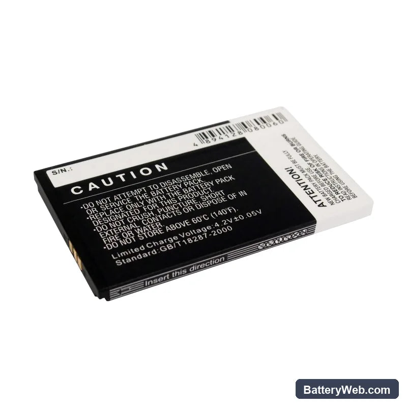 MyPhone 6500 Replacement Battery, 3.7V, 850mAh, Li-ion 4