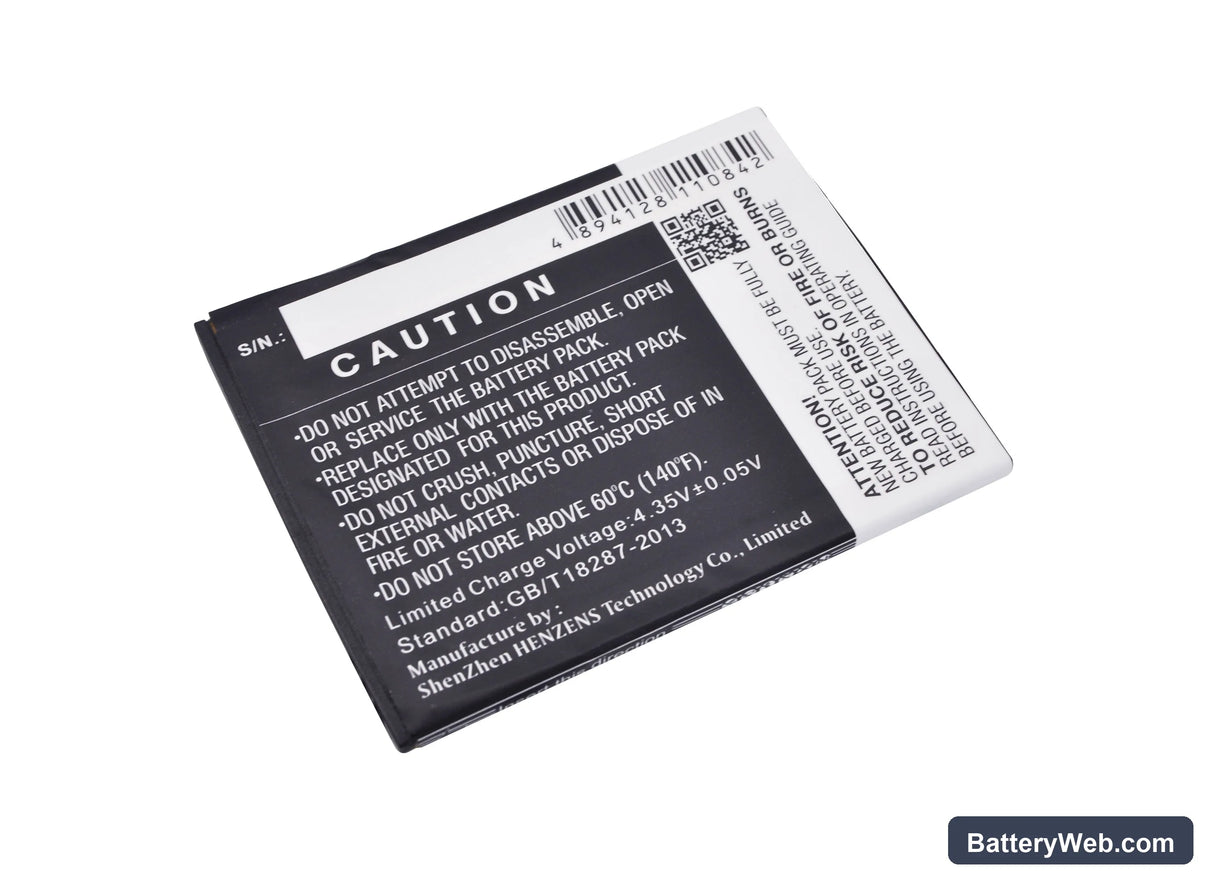 Navon Mizu M502 Replacement Battery, 3.8V, 2000mAh, Li-Polymer 4