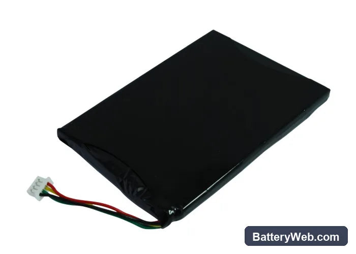 Navigon 7210 Replacement Battery, 3.7V, 1600mAh, Li-ion 3