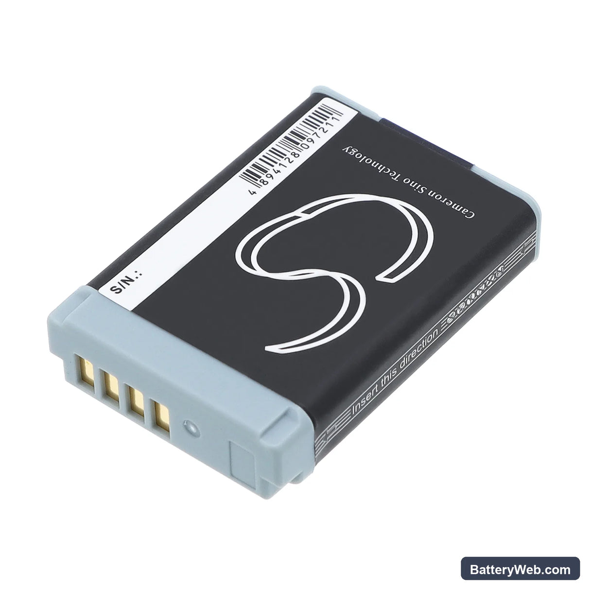 Canon PowerShot G5 X Replacement Battery, 3.7V, 1050mAh, Li-ion 4