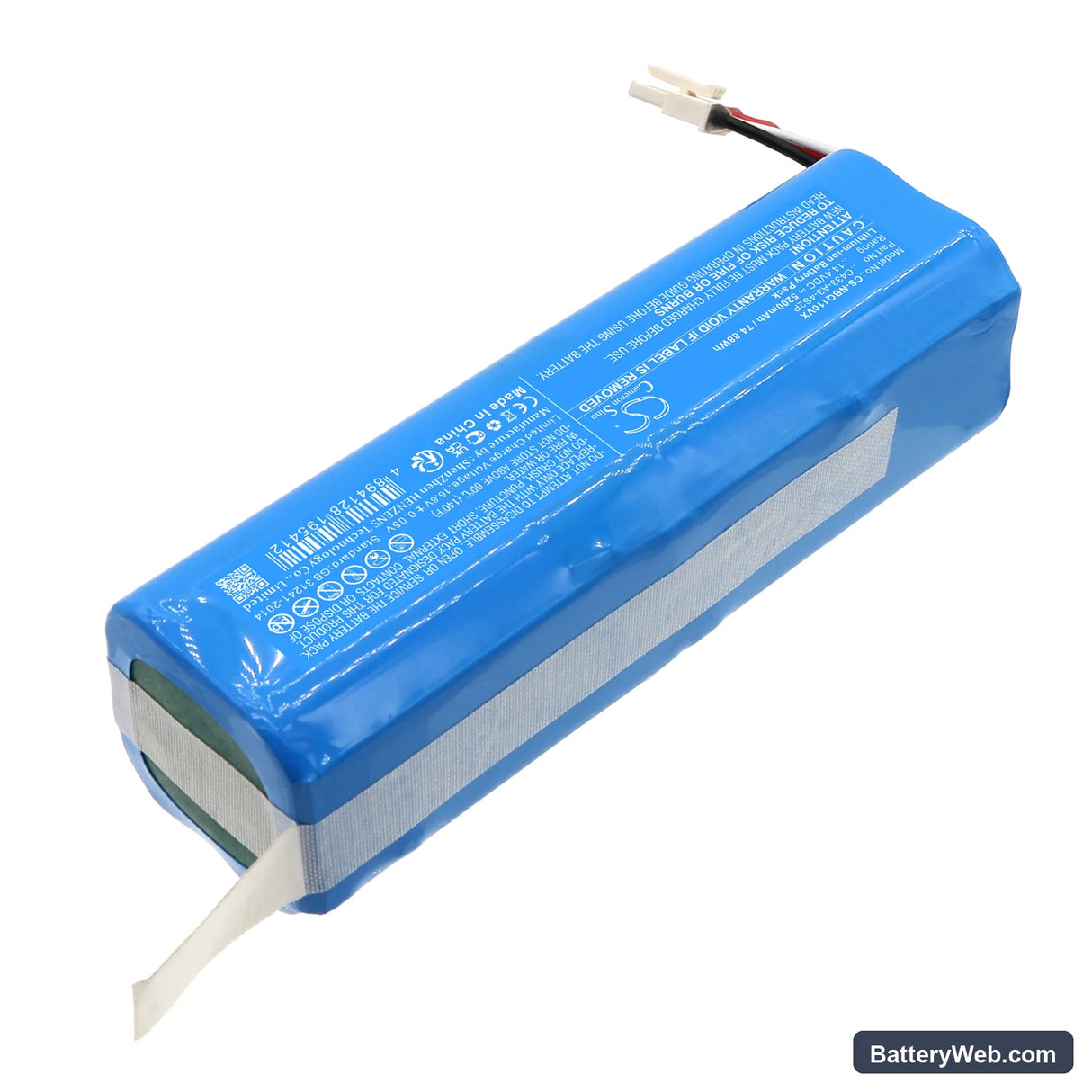 Neabot NoMo Q11 Replacement Battery, 14.4V, 5200mAh, Li-ion 2