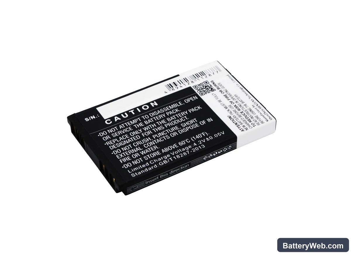 NGM W13-NM8819 Replacement Battery, 3.7V, 1000mAh, Li-ion 4