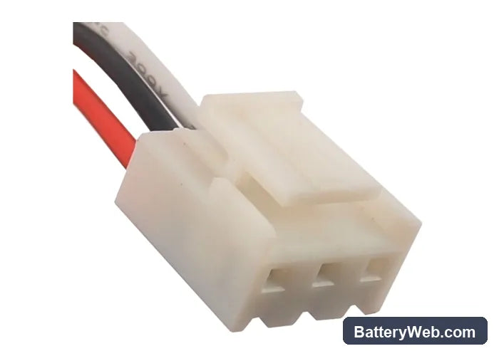 Nihon Kohden Edan SE-1 Replacement Battery, 14.8V, 2600mAh, Li-ion 6