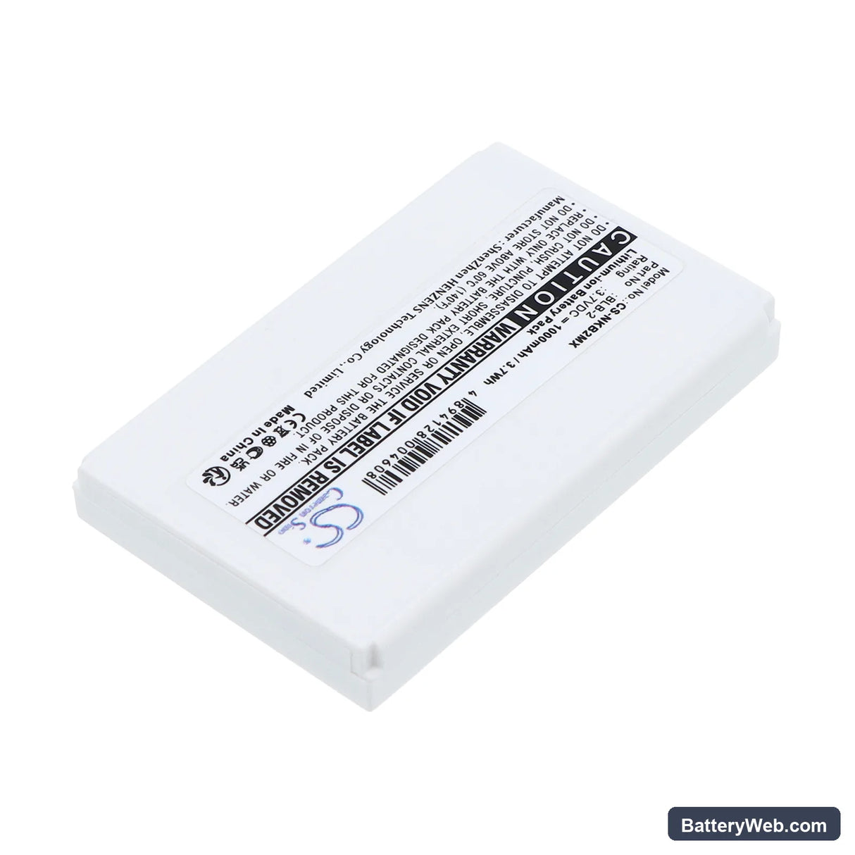 SVP DV-8300 Replacement Battery, 3.7V, 1000mAh, Li-ion 2