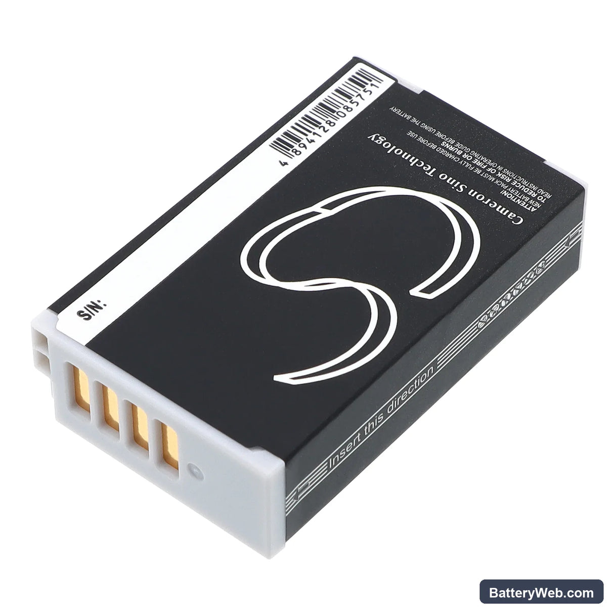 NiKon 1 J4 Replacement Battery, 7.2V, 850mAh, Li-ion 3