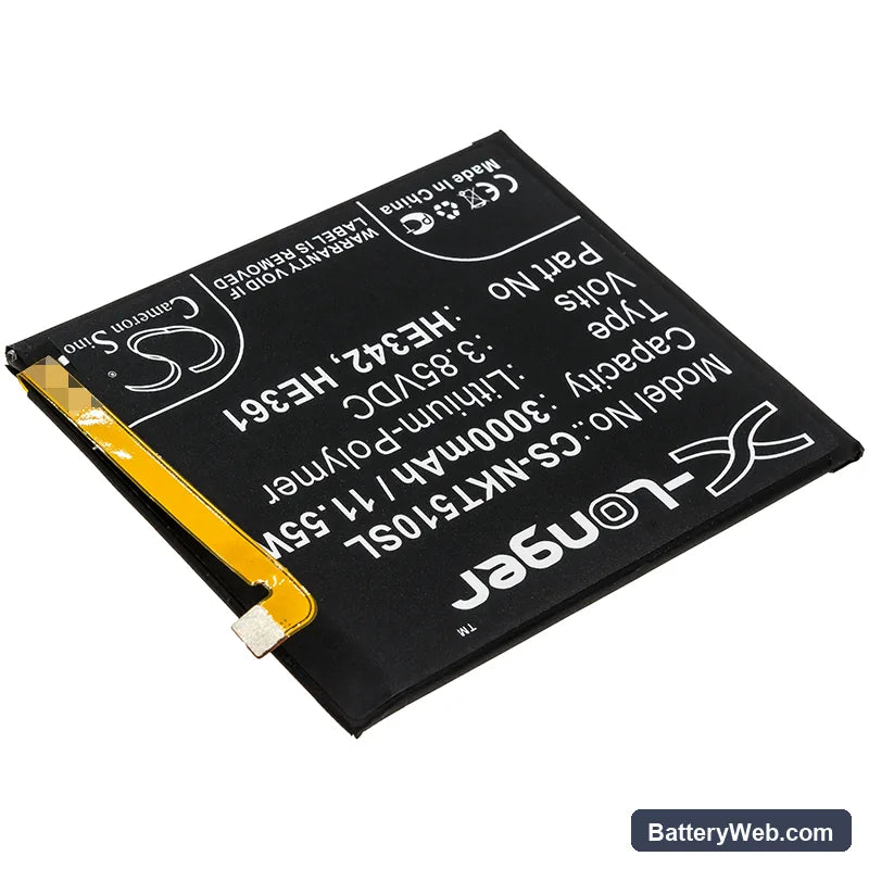 Casper VIA P3 Replacement Battery, 3.85V, 3000mAh, Li-Polymer 2