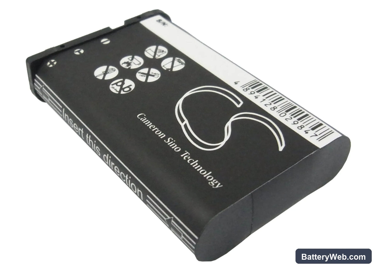 Casio Exilim EX-H10 Replacement Battery, 3.7V, 1950mAh, Li-ion 4