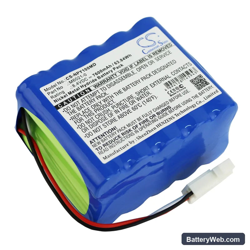 Huntleigh Monitor Smartsigns Lite Plus Replacement Battery, 8.4V, 7600mAh, Ni-MH 1