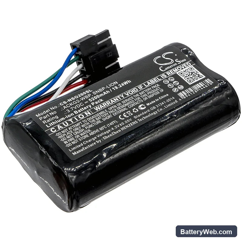 NetScout Aircheck G2 Replacement Battery, 3.7V, 5200mAh, Li-ion 1