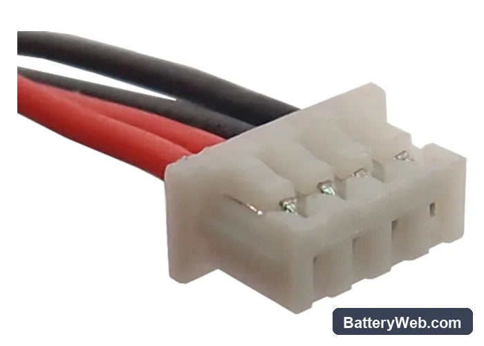 Insignia NS-NCV20 Replacement Battery, 3.7V, 1400mAh, Li-Polymer 6