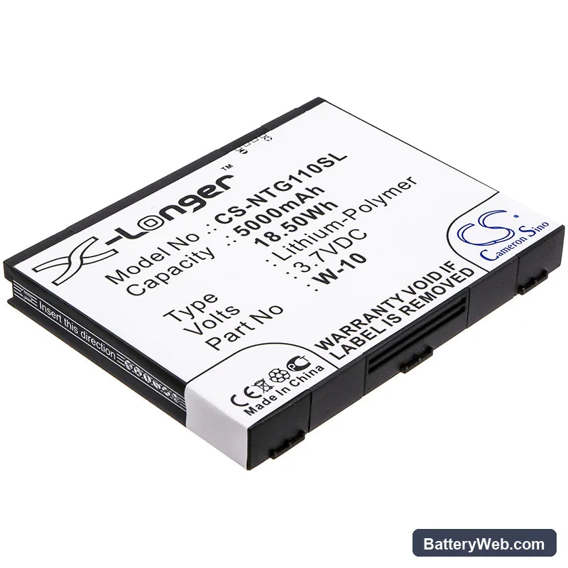 Telstra M1 Replacement Battery, 3.7V, 5000mAh, Li-Polymer 1