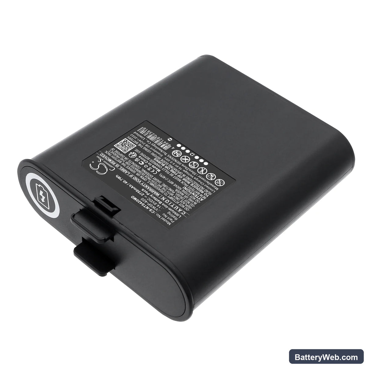 Inovytec CPAP Replacement Battery, 14.8V, 2750mAh, Li-ion 2