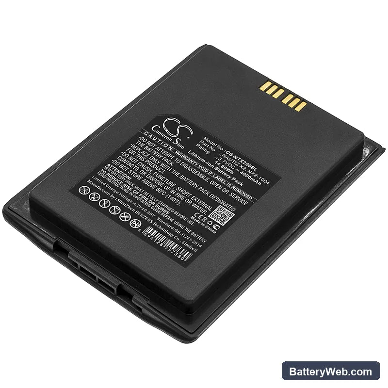 HandHeld Nautiz X2 Replacement Battery, 3.7V, 4000mAh, Li-ion 1
