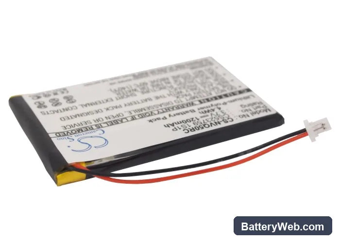 Nevo Q50 Replacement Battery, 3.7V, 1200mAh, Li-Polymer 2