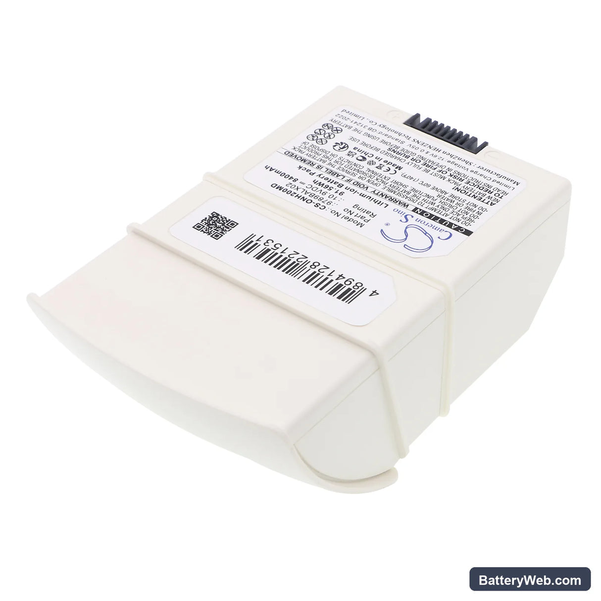 Onyx Healthcare OPM-P02T Replacement Battery, 10.9V, 8400mAh, Li-ion 2