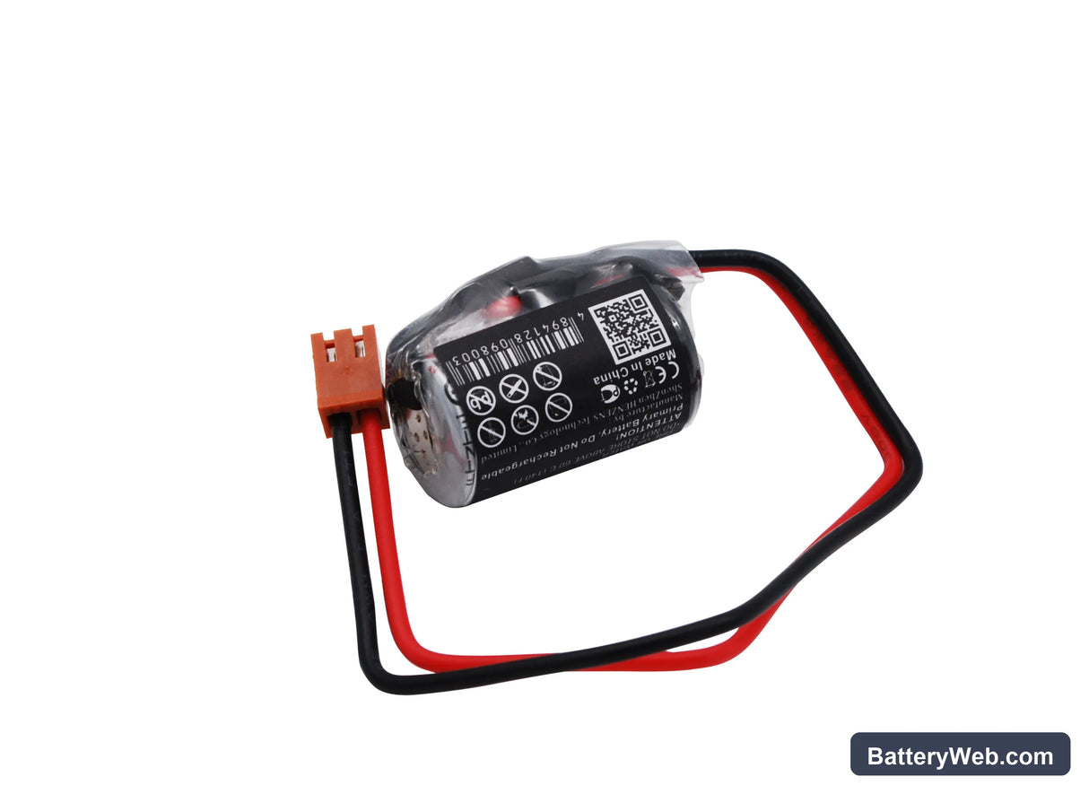Omron CPM2A Replacement Battery, 3.6V, 1000mAh, Li-MnO2 3