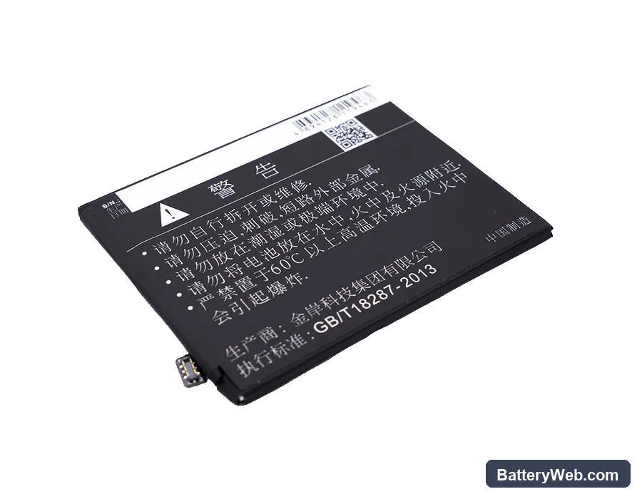 Oppo A37 Replacement Battery, 3.85V, 2600mAh, Li-Polymer 3