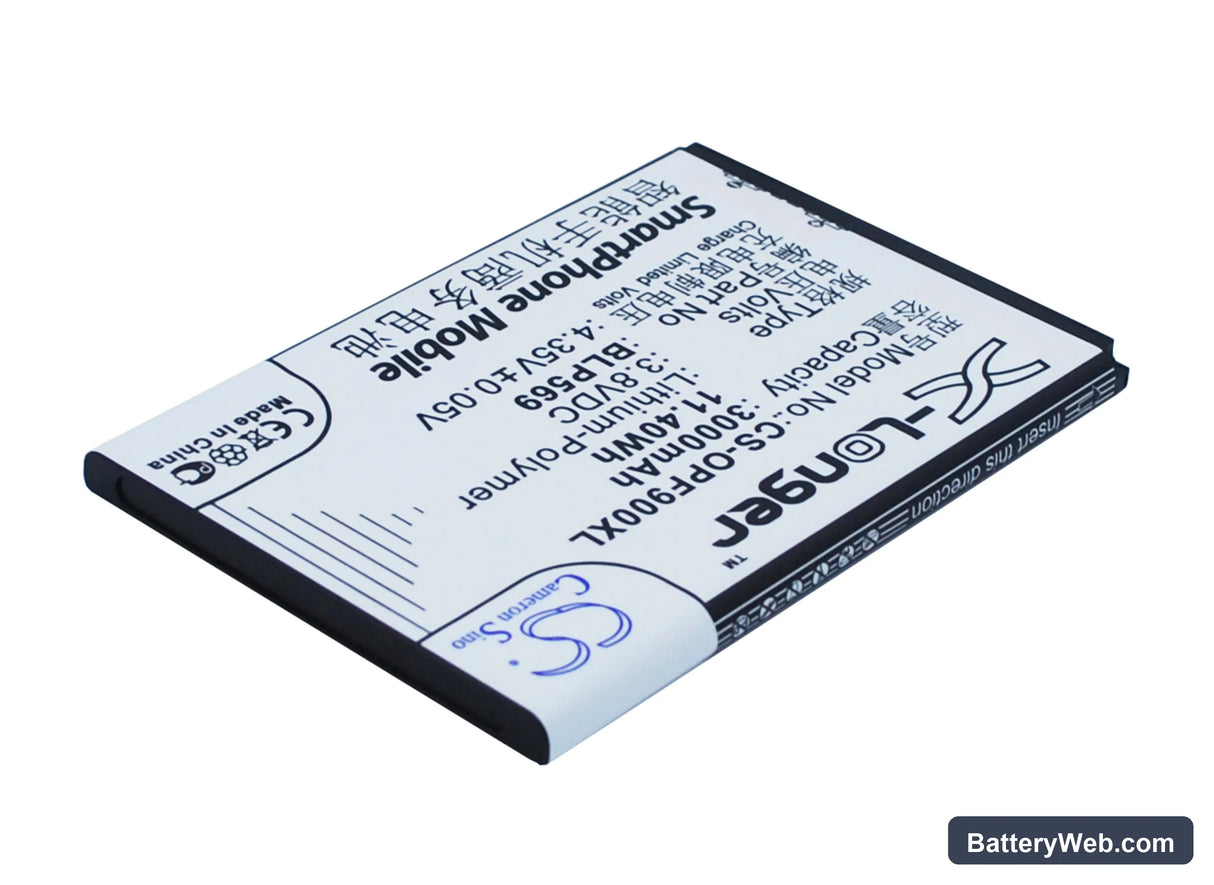 Oppo Find 7 Replacement Battery, 3.8V, 3000mAh, Li-Polymer 2