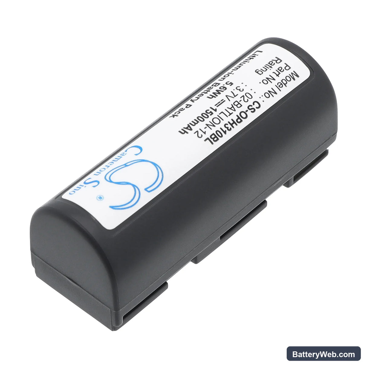Opticon 3101 Replacement Battery, 3.7V, 1500mAh, Li-ion 2