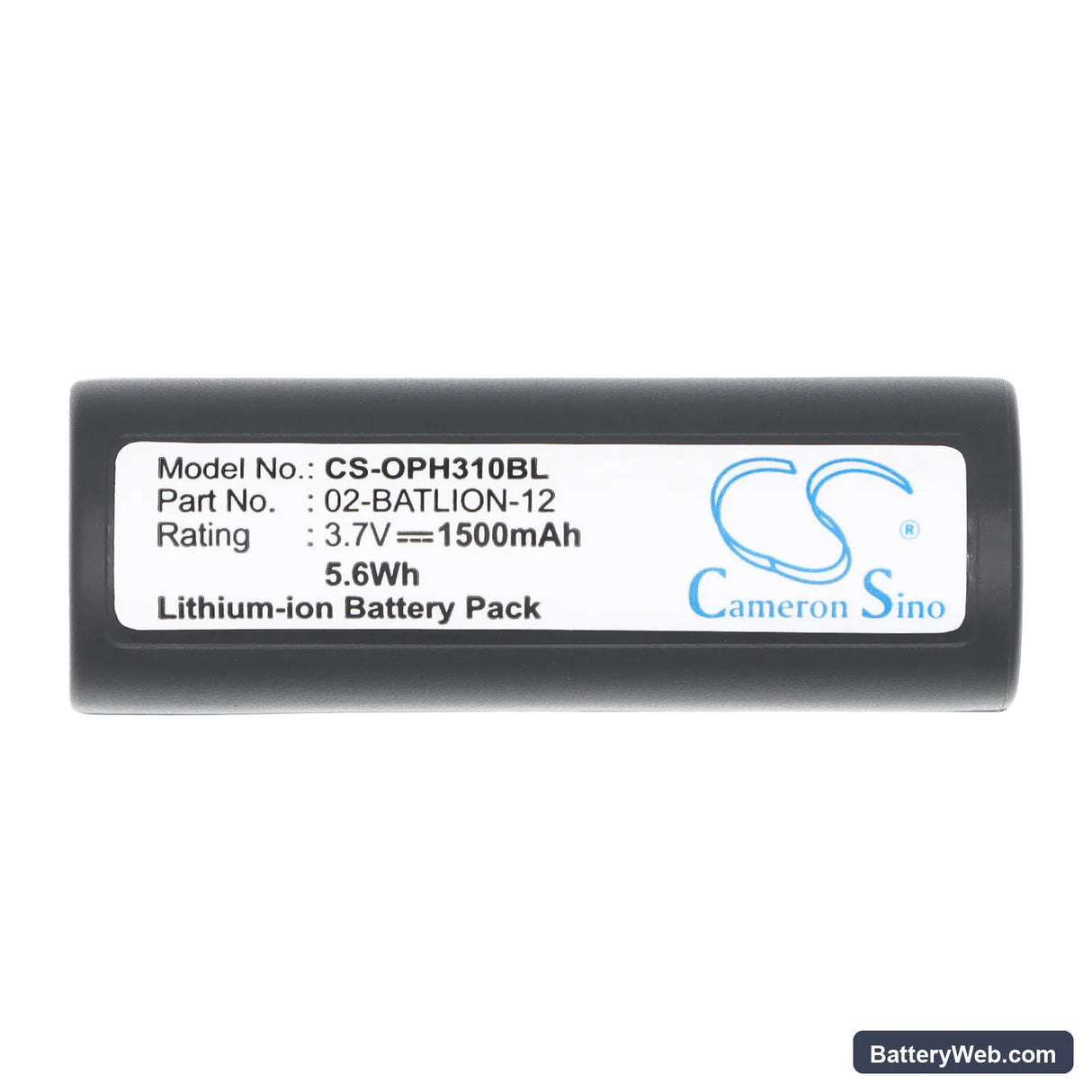 Opticon 3101 Replacement Battery, 3.7V, 1500mAh, Li-ion 5