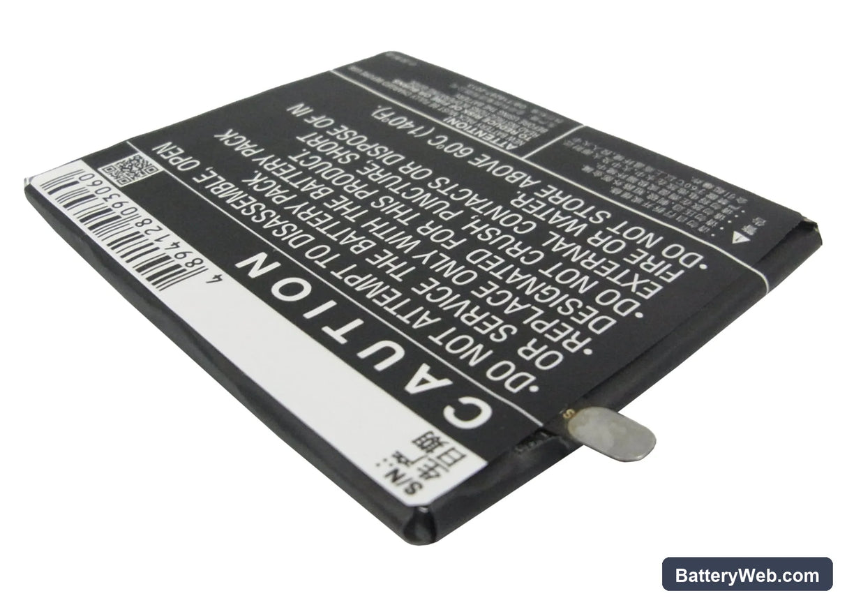Oppo N5117 Replacement Battery, 3.8V, 2100mAh, Li-Polymer 3