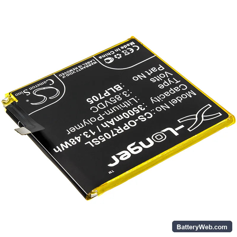 Oppo Reno 10x Zoom Replacement Battery, 3.85V, 3500mAh, Li-Polymer 2