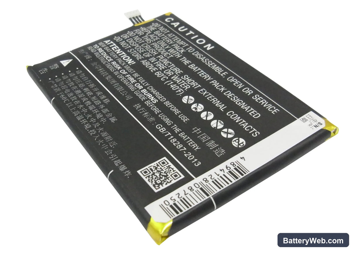 Oppo Find 5 Replacement Battery, 3.8V, 2500mAh, Li-Polymer 4