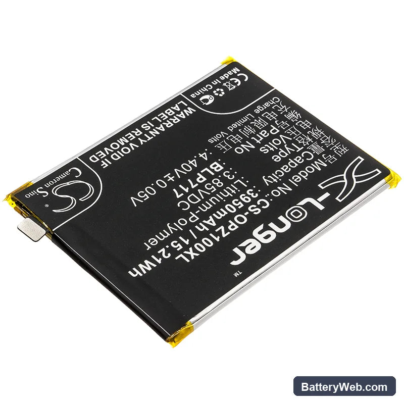 Oppo Reno Z Replacement Battery, 3.85V, 3950mAh, Li-Polymer 2