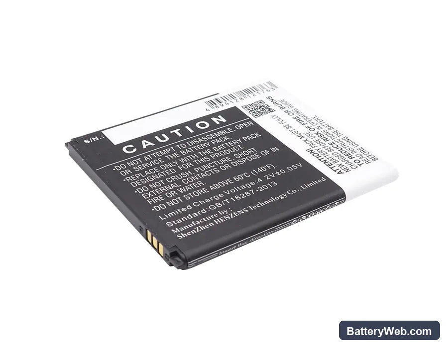 Alcatel One Touch Pixi First Replacement Battery, 3.7V, 1400mAh, Li-ion 4