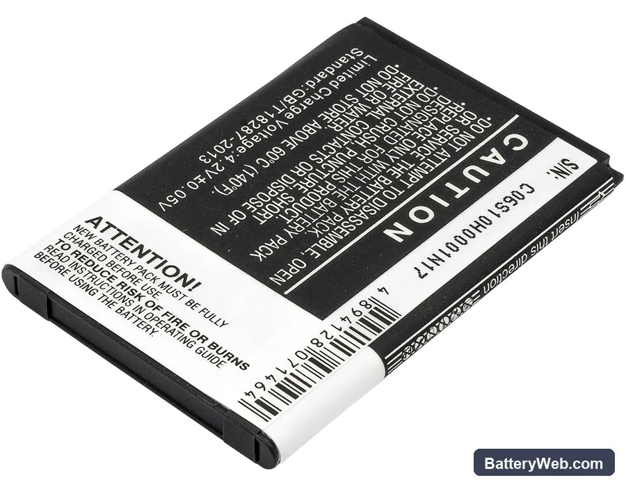 SRF Staraddict 2 Replacement Battery, 3.7V, 1750mAh, Li-ion 4